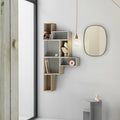 Thumbnail photo of Mini Stacked Storage 2.0, Small, Light Grey - Shelving - Julien De Smedt - Grey - Mdf