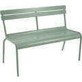 Thumbnail photo of Luxembourg Bench With Backrest Cactus 82 - Garden Benches - Green - Metal