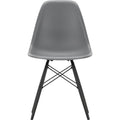 Eames Plastic Chair Dsw - 56 Granite Grey/black Maple - Matstolar - Charles & Ray Eames - Grå - Metall/trä/plast