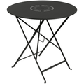Thumbnail photo of Floréal Table Ø 77 Cm, Liquorice - Matbord Utomhus - Svart - Metall