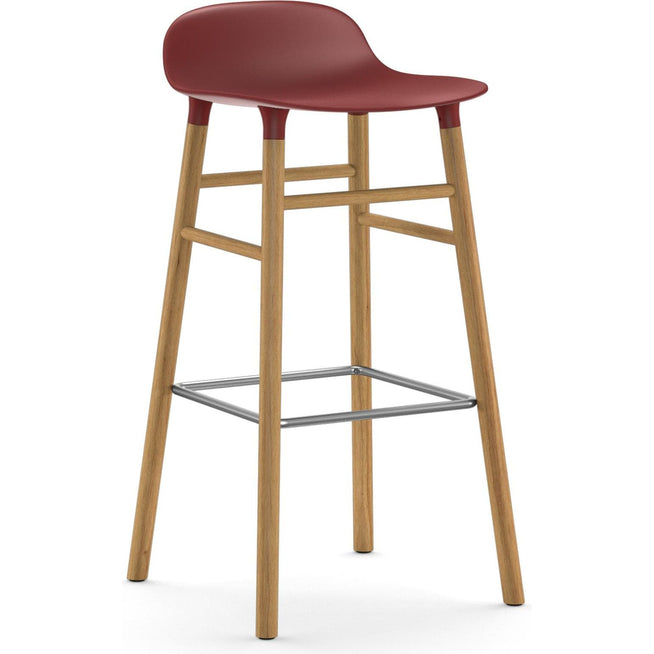 Photo of Form Bar Stool 75 Cm Oak