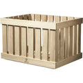 Thumbnail photo of X1 Æbletoft - Apple box natural size 29.2x44.8x33.6cm