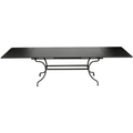 Thumbnail photo of Romane Table 200/300x100 Cm Liquorice 42 - Matbord Utomhus - Svart - Metall