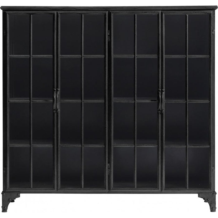 Photo of Iron Cabinet in the Center - Black