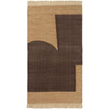 Thumbnail photo of Forene Gulvtæppe - Gulvtæppe - 80 X 140 - Tan/chocolate - W80 X D1 X H140 Cm