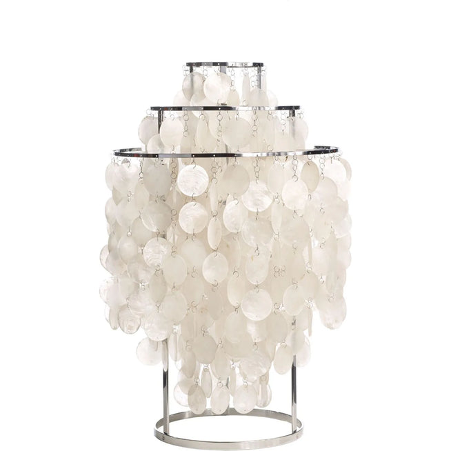 Photo of Fun 1tm Table Lamp - Silver/Beige