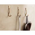 Thumbnail photo of Curvature - Hook / Set Of 3 - Knager - Brass - W0,9 X H6,3 X D2,4 Cm