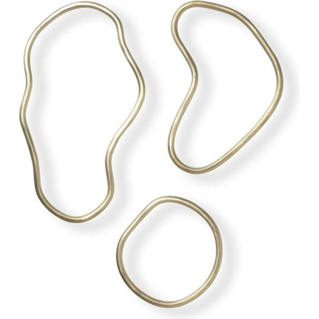 Photo of Pond Trivets  - Bordskåner - Brass - Set Of 3