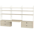 Thumbnail photo of String Wall Rack 75x30, Beige, 2-pack - Shelving - Nils Strinning - Beige - Metal