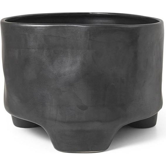 Photo of Esca Pot - Krukke - Black - Large - W33,5 X H24 X D31,5 Cm