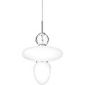 Thumbnail photo of Rizzatto 43 Pendant Satin Silver/opal