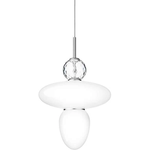 Photo of Rizzatto 43 Pendant Satin Silver/opal