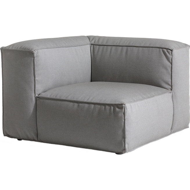 Photo of Asker Sofa Corner Section, Beige Taupe Sunbrella Sling - Utomhussoffor - Martin Dos Santos