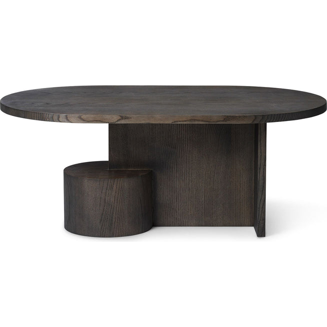 Photo of Insert Coffee Table - Kaffebord - Black Stained Ash - W100 X H40 X D60 Cm