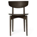 Thumbnail photo of Herman Dining Chair - Wooden Frame - Spisebordsstol - Dark Stained Beech - W47.5 X D46 X H75.5 X Sh45 Cm