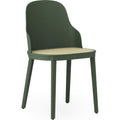 Thumbnail photo of Allez Chair in Moulded Wicker - Dining Chair - Park Green - H: 79 x L: 45 x D: 50 x Sh: 45.5 cm