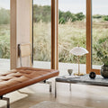 Thumbnail photo of Clam Table Lamp 50 Cm Opal-brass