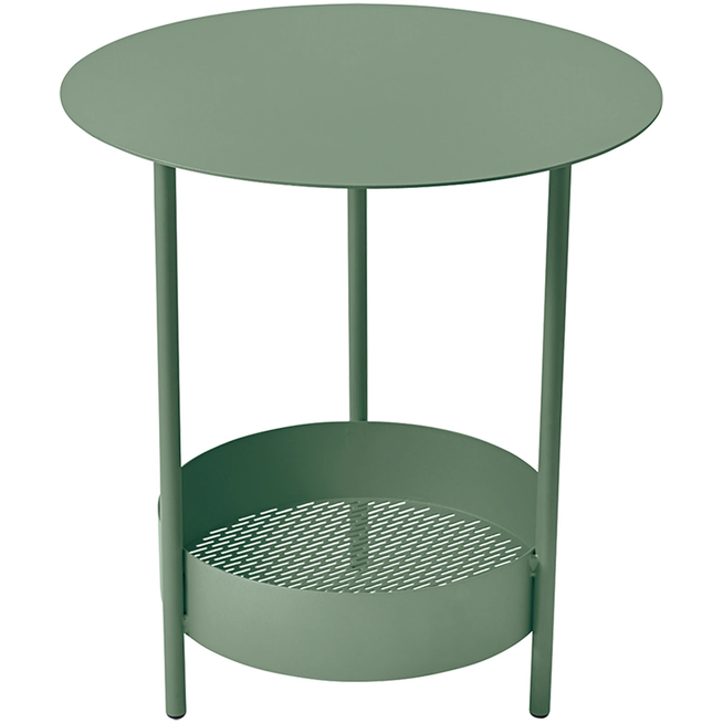 Photo of Pedestal Table Sauce, Cactus - Småbord & Sidobord Utomhus - Goula / Figuera - Grön - Metall