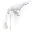 Thumbnail photo of Bird Lamp Looking Left White Outdoor