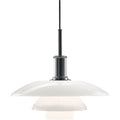 Thumbnail photo of Ph 41/2-4 Glass Hanging Lamp Chrome