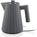 Thumbnail photo of Plisse Electric Kettle Small - Grey - Vattenkokare - Michele De Lucchi - Grå