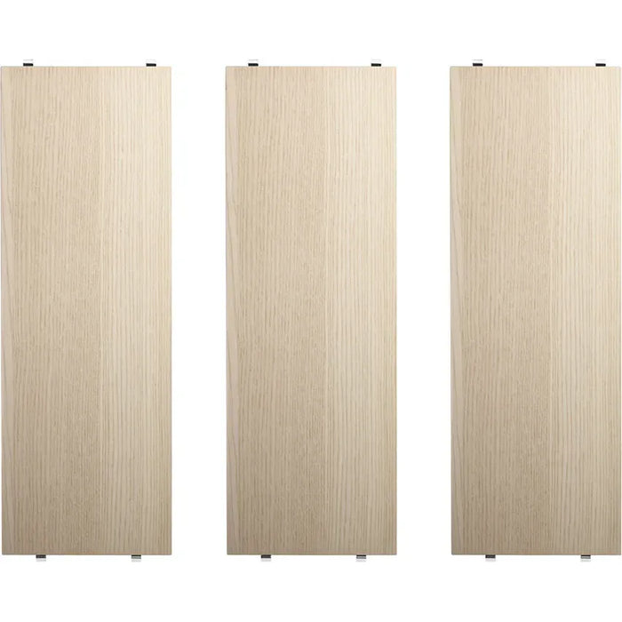 Photo of String Shelves 58x20, Ash, 3-pack - Shelving - Nils Strinning - Wood-coloured - Wood