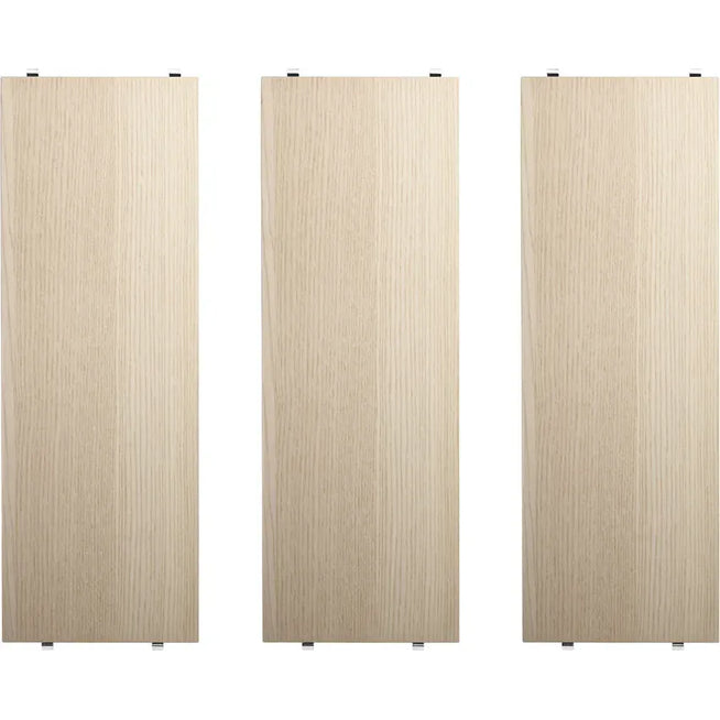 Photo of String Shelves 58x20, Ash, 3-pack - Shelving - Nils Strinning - Wood-coloured - Wood