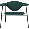 Masculo Lounge Chair, 4-legged Metal Version