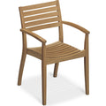 Thumbnail photo of Ballare - Outdoor dining chairs - Jakob Berg - Brown - Wood
