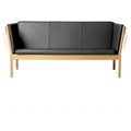 Thumbnail photo of J149 3-pers. Sofa - lacquered oak