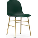 Form Chair Steel - Brass