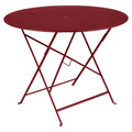 Thumbnail photo of Bistro Table Ø 96 cm, Chili - Garden Table - Red - Metal