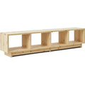 Thumbnail photo of Plank Bookcase Low - Reol - Pine