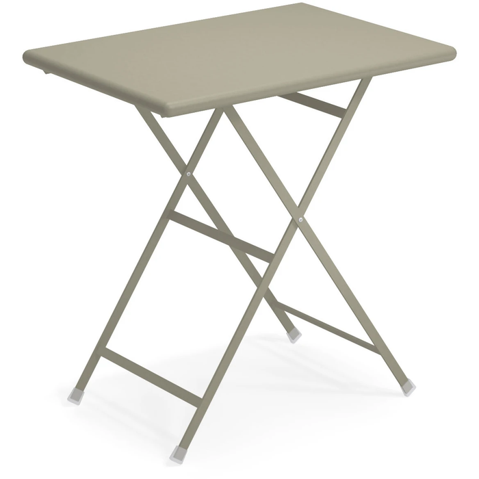 Photo of Arc En Ciel Folding Table 70 cm, Grey/green - Garden Table - Green - Metal