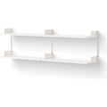 Thumbnail photo of New Works Chamber Shelf - Reolsystem - White / White - H46 X W163.5 X D30.5 Cm