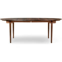 Ch339 dining table from Carl Hansen & Søn (walnut, lacquer, pull-out for