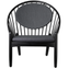 Poul M. Volther Armchair - J166 Jørna - Black/beige