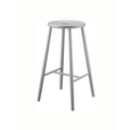 Thumbnail photo of J27b Bar stool Børge Mogensen H: 75 cm - Grey