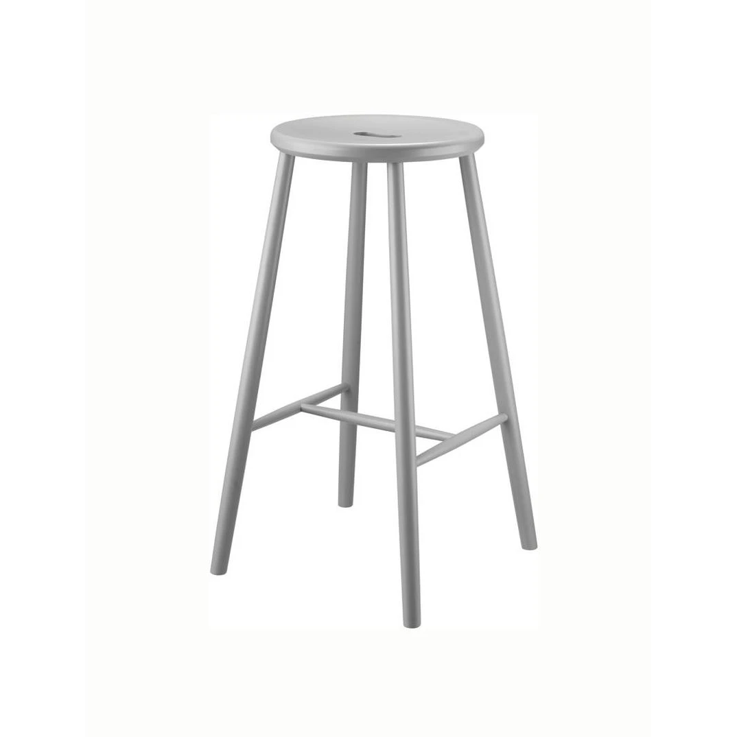 J27b Bar stool Børge Mogensen H: 75 cm - Grey