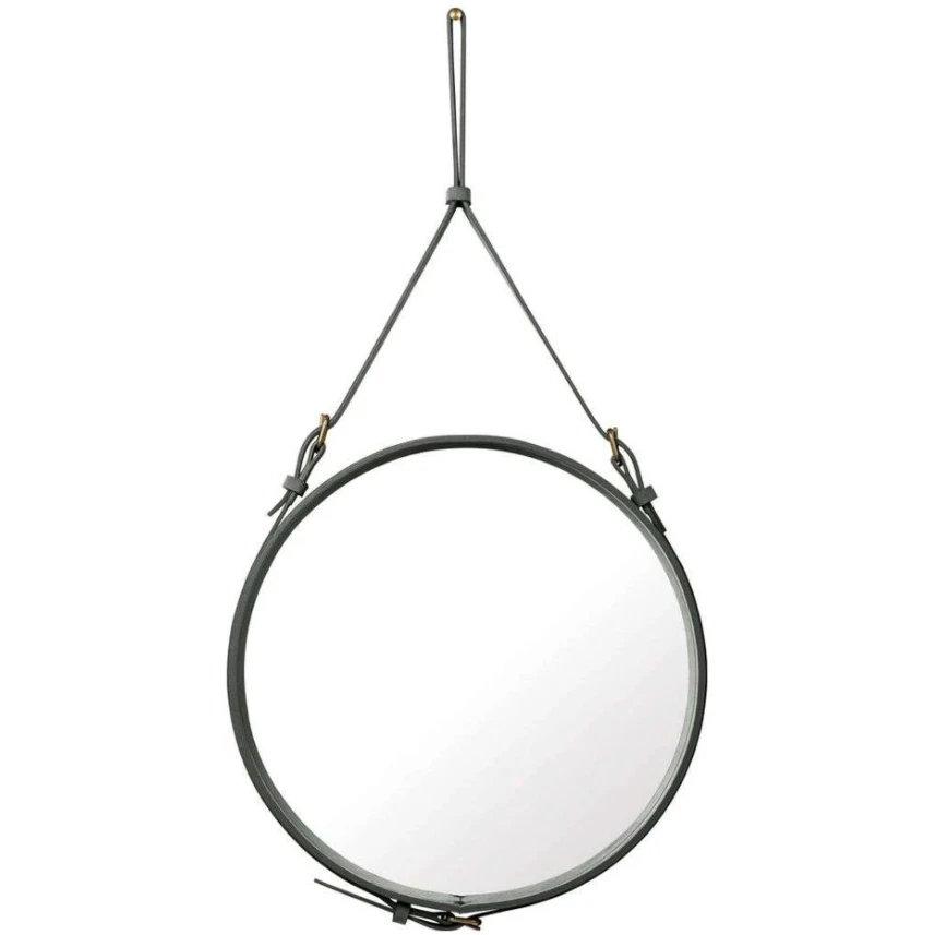 Adnet Wall Mirror, Circular Medium