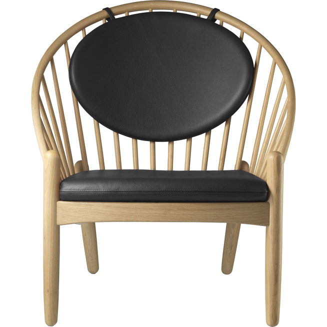 Photo of Poul M. Volther Armchair - J166 Jørna - Black/beige