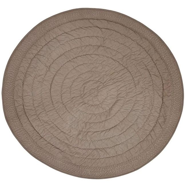 Photo of Tradition Christmas Tree Rug  Ø120 Cm Grey