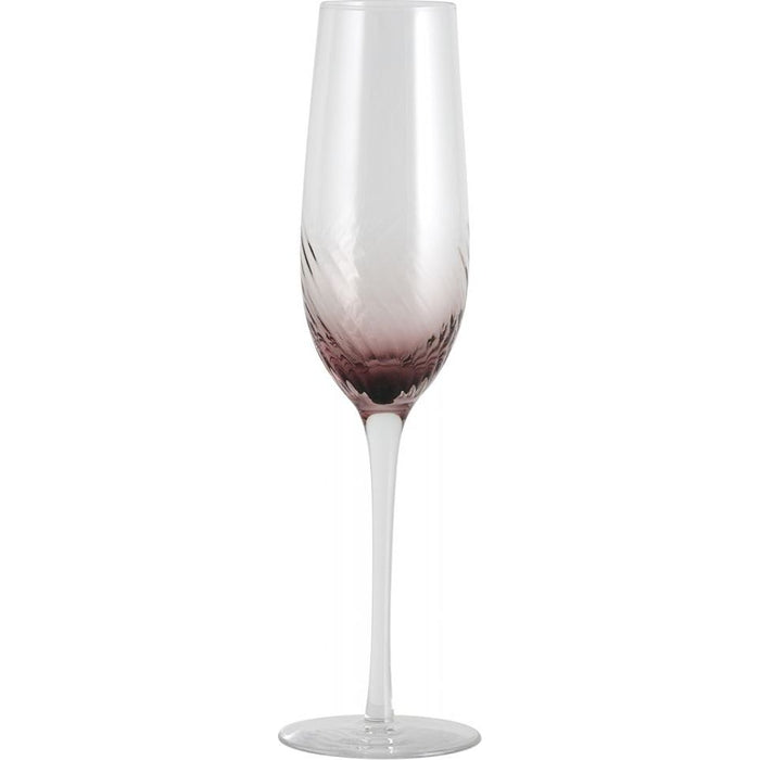 Photo of Garo Champagne Glass Purple - Set of 8 Pieces