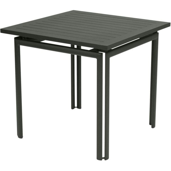 Photo of Costa Table 80 x 80 cm, Rosemary - Outdoor dining table - Green - Metal