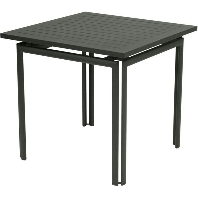 Photo of Costa Table 80 x 80 cm, Rosemary - Outdoor dining table - Green - Metal
