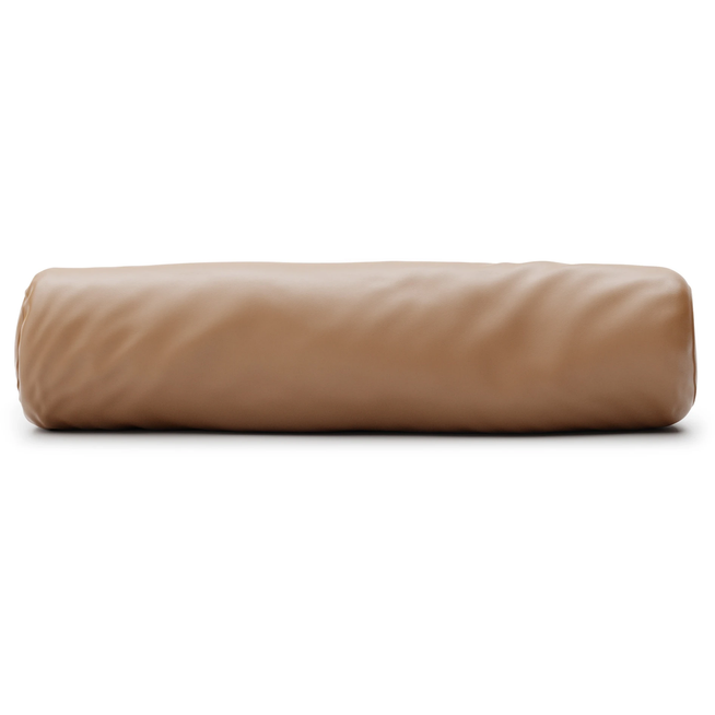 Photo of Carl Hansen - OW150 - Neck Pillow, Leather Group C Sif - 95 - Accessories Sofas - Ole Wanscher - Brown