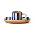 Milu Snack Set - Children's Cup - Blue - W: 19 x H: 7.5 x D: 13.3 cm