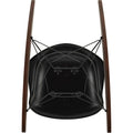 Eames Plastic Armchair Rar - 12 Deep Black - Basic Dark Base - Dark Maple - Matstolar - Charles & Ray Eames - Svart - Metall/trä/plast