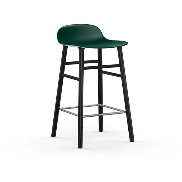 Photo of Form Bar Stool 65 Cm Black Oak