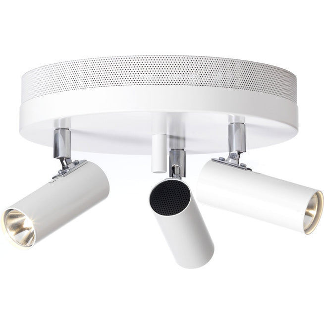 Photo of Puck Ceiling Lamp, White, 3-Burner - Spotlights - Åke Hultgren - White